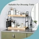thumbnail image 3 of Organizador de mostrador de baño de 2 niveles con cesta Uneviesyka, 3 of 7