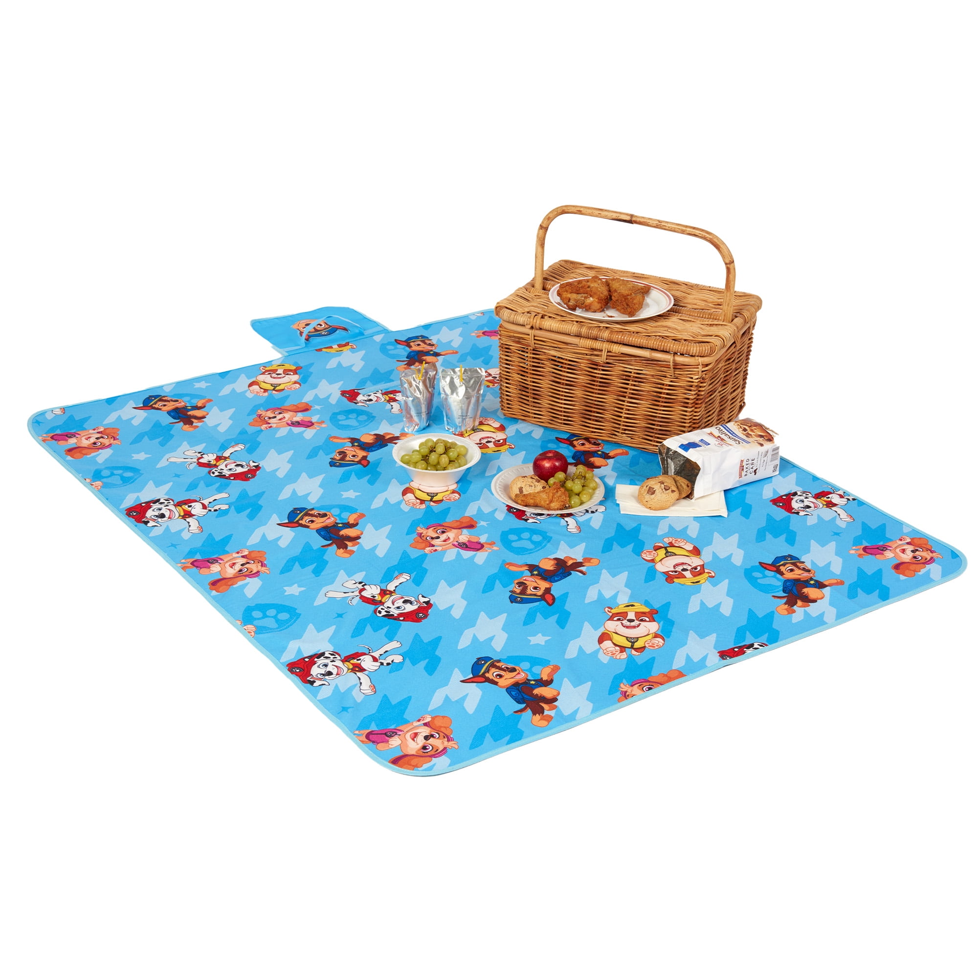 Paw Patrol Blue Rescue Kids Outdoor Blanket, 50 x 60 inches