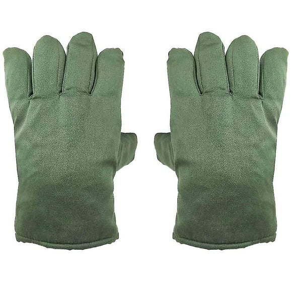 Riding Thick Gloves Men's Winter Riding Motorcycle Protective Old-fashioned Army Green Gloves