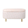 thumbnail image 3 of Impressions Vanity Hello Kitty SWEET Velvet Storage Bench with Hidden Storage Compartment, 3 of 4