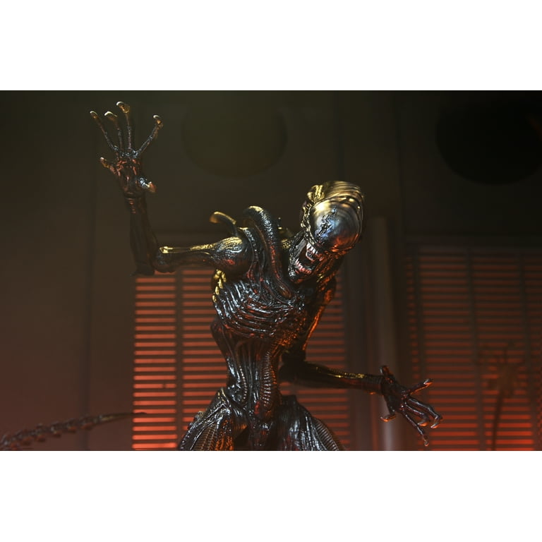 NECA Scorched Xenomorph (未開封品:外箱ダメージ有り) NECA Romulus Ultimate Scorched Alien Xenomorph (Pre order