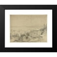 thumbnail image 2 of David Roberts 14x12 Black Modern Framed Museum Art Print Titled - Constantinople, 2 of 5