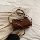 thumbnail image 1 of Bolso Hombro Gamuza para Mujer Con Bandolera Monedero El (marrón), 1 of 5