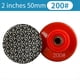 thumbnail image 2 of Rosca M14 2 Pulgadas 50 mm Almohadillas de Pulido Manual de Diamante Almohadillas de Lijado Galvanizadas Disco de Esmerilado, 200, 2 of 5