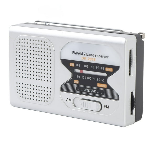 Pocket AM Radio, Small Radio Enhanced Reception for Camping for Outdoor