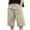 Khaki, variant on ZACPNCV Boys Cargo Shorts Summer Mulit Pockets Shorts Black 14-15 Years