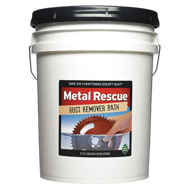 METAL RESCUE METALRESCUE5GAL Rust Remover,NonToxic,PH Neutral