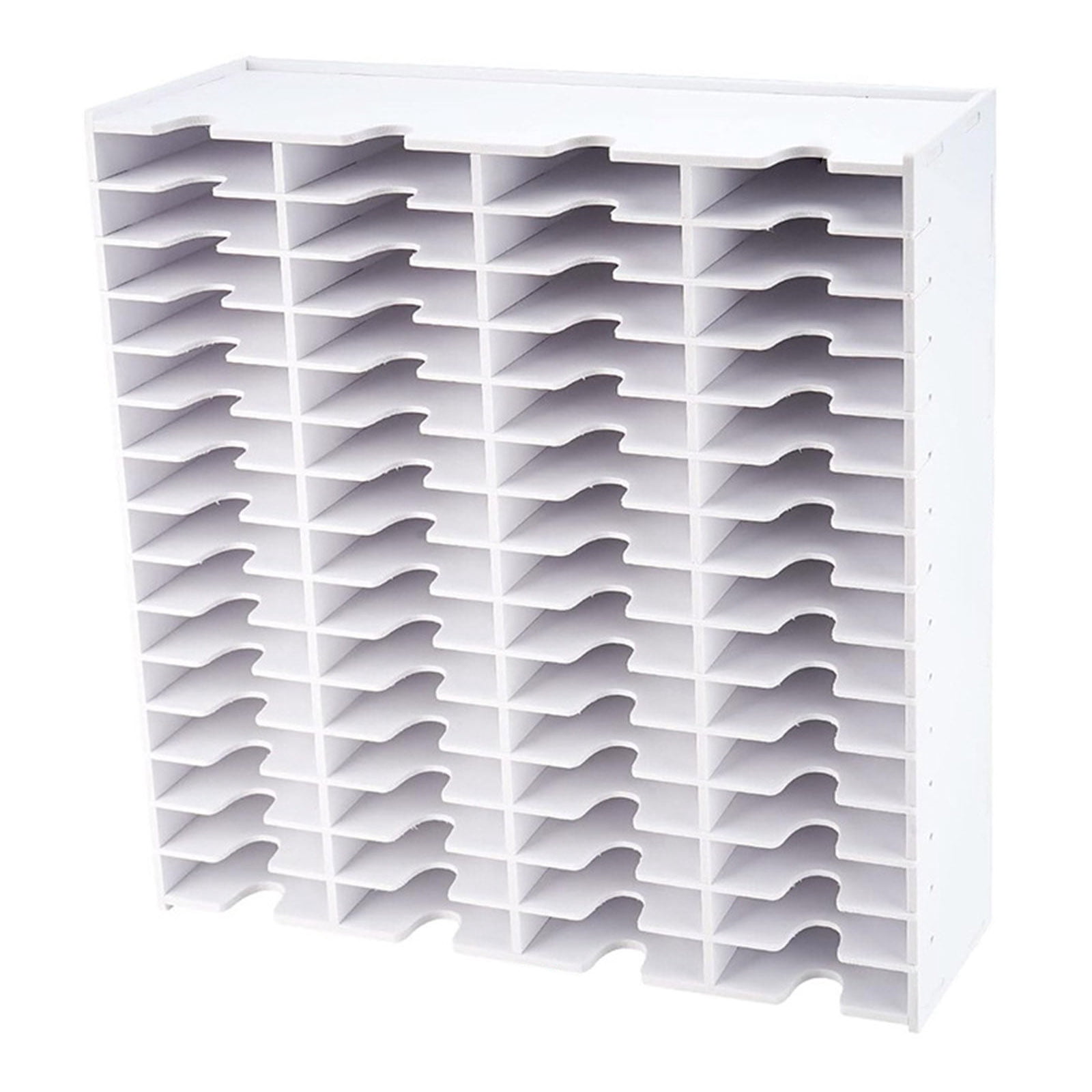 Multifunctional 18/36/51/60 Grids Inkpad Organizers for Craft Wall or Desk Storage with Stainless Steel Hook Designs