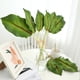 thumbnail image 5 of Cateissary Plantas de hojas de palma verdes, duraderas y reutilizables, para decoración del hogar, plantas de hojas de palma artificiales, hoja Type3 NO3, 5 of 6