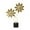 Or-468, variante sur Choix Populaires, Ornement Feuille en Métal, Accessoire de Déco Maison, Artisanat en Fer, Style Minimaliste, Accent pour Salon, Déco d'Entrée, Armoire à Vin, Travaux Métalliques Artisanaux, Idée-Cadeau SOPABCP jusqu'à 50 % de Rabais