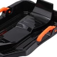 thumbnail image 6 of yotijay Children Downhill Toboggan Snow Sled with Brake Grass Sled Portable Length 62cm Black, 6 of 9
