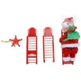 thumbnail image 3 of Santa Claus Doll, Electric Santa Claus, decoración de Regalos para niñas Juguete Ornamento de NaviDad Toy para el Árbol de Navidad Inicio, 3 of 7