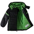 thumbnail image 3 of London Fog Boys 4-7 Active Puffer Jacket Winter Coat with Fleece Hat, 3 of 5