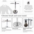 thumbnail image 5 of Shaving Gift Set - Comes with Gift Box - DE Butterfly Safety Razor, Bowl, GBS Shavi..., 5 of 5