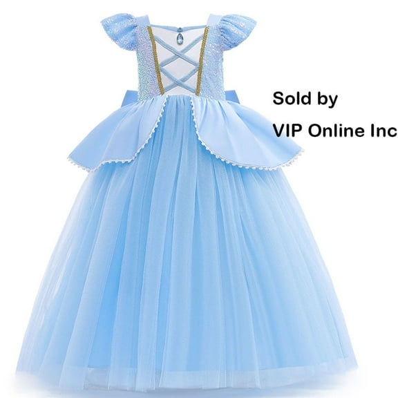 Girls Princess Dress Up Costume Tulle Dress Birthday Party Halloween Christmas Carnival Cosplay