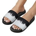 thumbnail image 5 of GZHJMY Stylish Slides for Women Men, Forest Silhouette Background Soft Flexible Slip-on Sandals Slippers, 5 of 7