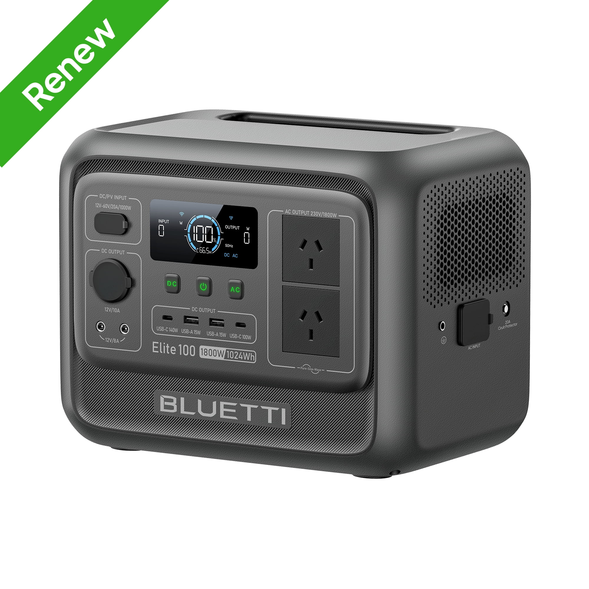 発電機・ポータブル電源 Eco Play 2400W Portable Power Station Eco Play 2400W Solar Generator – 2048Wh LiFePO4 Portable Power