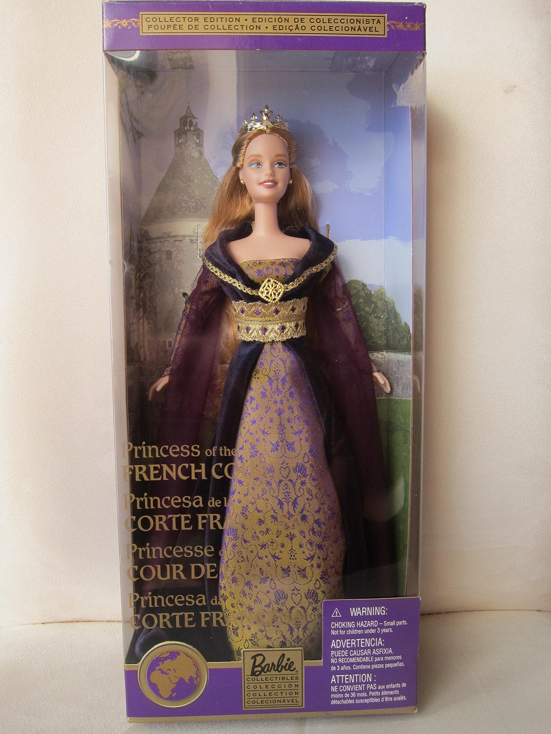Mattel 1999 Victorian Barbie Doll with Movable Arms & Cedric Bear