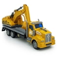 thumbnail image 3 of 1/36 Scale Excavator Truck Toy Construction Model Car Diecast Toys for Kids Boys, 3 of 10