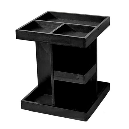 YIEMEEN Rotating 360 Makeup Storage Shelf Organizers Multiple Layer Design for Cosmetic Organization Materials Durable