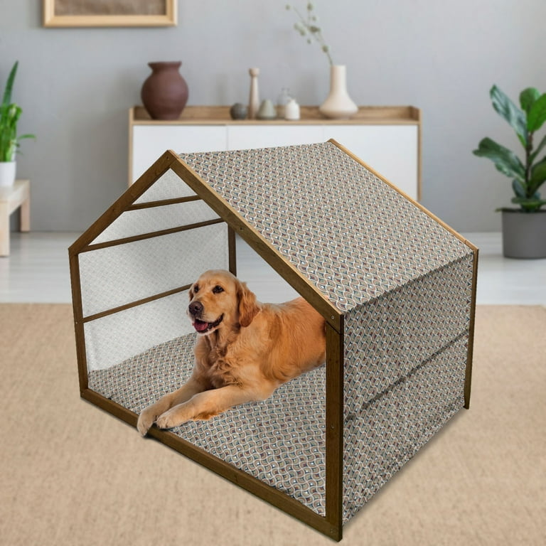 Circle dog cage sales