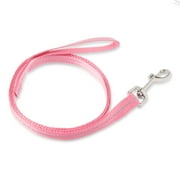 Vibrant Life Solid Nylon Dog Leash, Pink, Medium, 5 feet