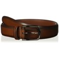 thumbnail image 1 of Cinturón de vestir para hombre Perry Ellis Park Ave Brown de piel auténtica 38, 1 of 3