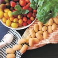 thumbnail image 3 of I Macoritti Italian Mini Breadsticks Snack with Parmigiano Reggiano PDO Cheese -Golden , Crispy Bites - 0.7 oz Grab and Go Individual Bags, Pack of 100, Total 70 oz, 3 of 3