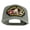 Grey, variant on Desert Storm Veteran Patched Solid Cotton Twill 5 Panel Prostyle Snap Cap - Khaki OSFM