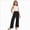 B48--Black, variant on 9-10 Years Juniors Girls Linen Pants Wide Leg School Pants Cozy Elastic Waist Casual Beach Trousers Sweatpants Joggers Pants Fall and Winter Mint Green Girl Pants