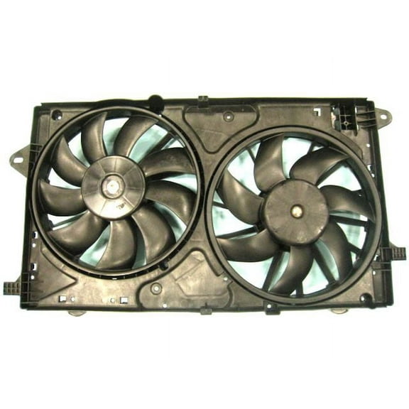 Radiator Fan Assembly - Compatible with 2010 - 2016 Buick LaCrosse 2011 2012 2013 2014 2015