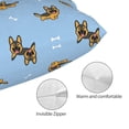 thumbnail image 5 of Disketp Pillow Covers Cute Puppy Pattern Throw Pillow Case Cushion Covers,Cushion For Bedroom,Couch,Home-14"X20", 5 of 9