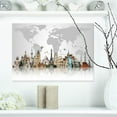 thumbnail image 2 of Designart Famous Monuments Across World Canvas Wall Art, 2 of 4