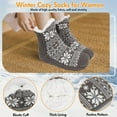 thumbnail image 7 of Indoor Heating Socks Cozy Home Warmer Soft Thermal Floor Slippers Adjustable Temperature Control For Winter Comfort And All Day Warmth, 7 of 7