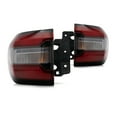 thumbnail image 5 of KarParts360 For Honda Pilot 2023 2024 2025 Tail Light Driver And Passenger Side | Pair | Outer | CAPA | Red And Clear Lens | LED | ABS Plastic Housing | With Bulbs | For HO2804128C, HO2805128C, 5 of 8