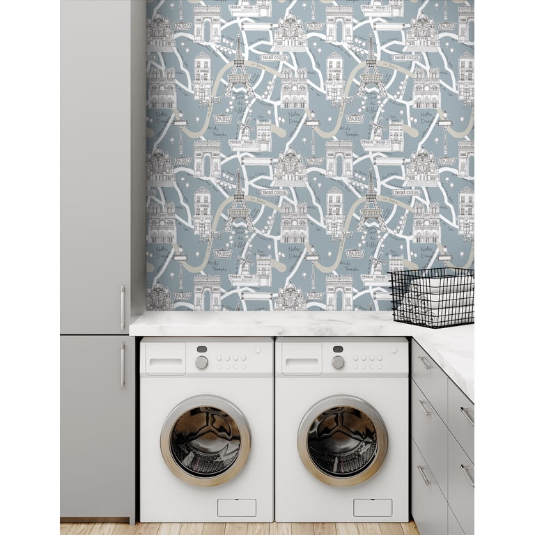 NextWall Paris Scene 216 X Peel And Stick Wallpaper In, 47 OFF