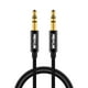 thumbnail image 2 of Cable De Audio Jack De 3,5 Mm Chapado En Oro Estéreo Macho A Macho Cable Auxiliar (1,8 M), 2 of 8
