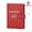 Bright Red, variant on Royal Bagger RFID Genuine Leather Passport Wallet for Women, Casual Travel Wallets and Card Holder with SIM Card Pin Tool 3220
