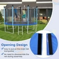 thumbnail image 4 of Gymax 12FT Trampoline Spring Cover w/Split Design Waterproof Surface EPE Foam Padding Blue, 4 of 10