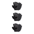 thumbnail image 3 of Wweixi 1 Pair Sports Gloves Portable Outdoor Cycling Breathable Shock Absorption Mitts Elastic Nonslip Riding Protection Mittens Black S 3PCS, 3 of 6