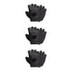 thumbnail image 4 of Guantes deportivos Advancent medio dedo Negro S CBP437758, 4 of 6