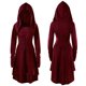 thumbnail image 2 of Sudaderas casuales de manga larga para mujer con capucha Vestido de vendaje sólido Fridja nbo1951, 2 of 8