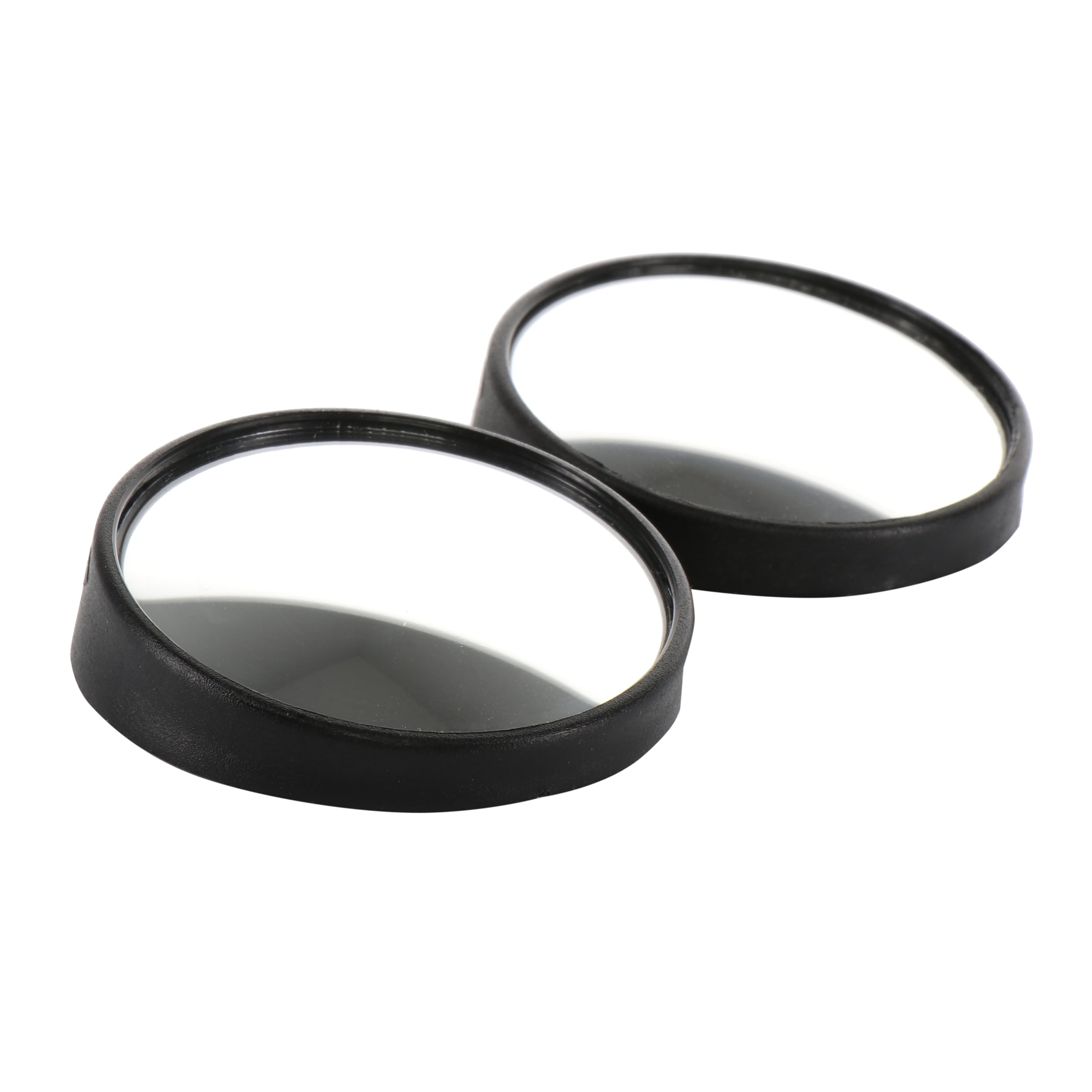 Auto Drive Small Blind Spot Mirrors Pack of 2, Universal Fit Black, 71130WDI