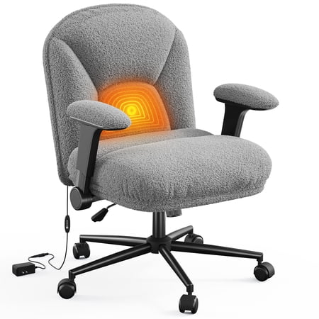 desk chair with heated teddy product