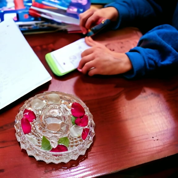 Vastu Feng Shui Crystal Turtle Tortoise with Plate for Good Luck Feng Shui Tortoise Turtle (Regular Quality)