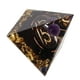 thumbnail image 1 of Pirámide de Energía Positiva, Orgonita Pirámide Pirámide Hecha A Mano 5 cm Patrón de la Mesa del Ornamento Alivio del Estrés para el Hogar, 1 of 7