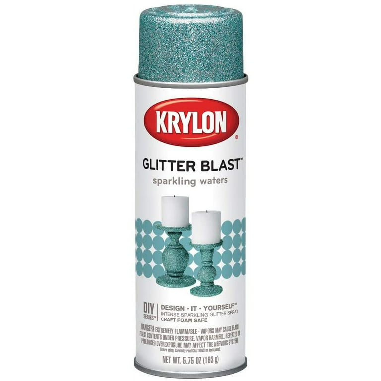Krylon Glitter Blast Glitter Spray Paint, 5.7 oz., Citrus Dream 