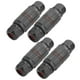 thumbnail image 4 of Conector para luz exterior, 4 piezas, conector impermeable de 3 pines, conector de bloque de terminales impermeable Mejore su experiencia, 4 of 12
