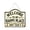 B, variant on Metal Welcome Wall Sign,Distressed Style Funny Wall Sign for "This Is My Happy Place",Warm Ornament for Garden and Doorway,12x9.84 Inch