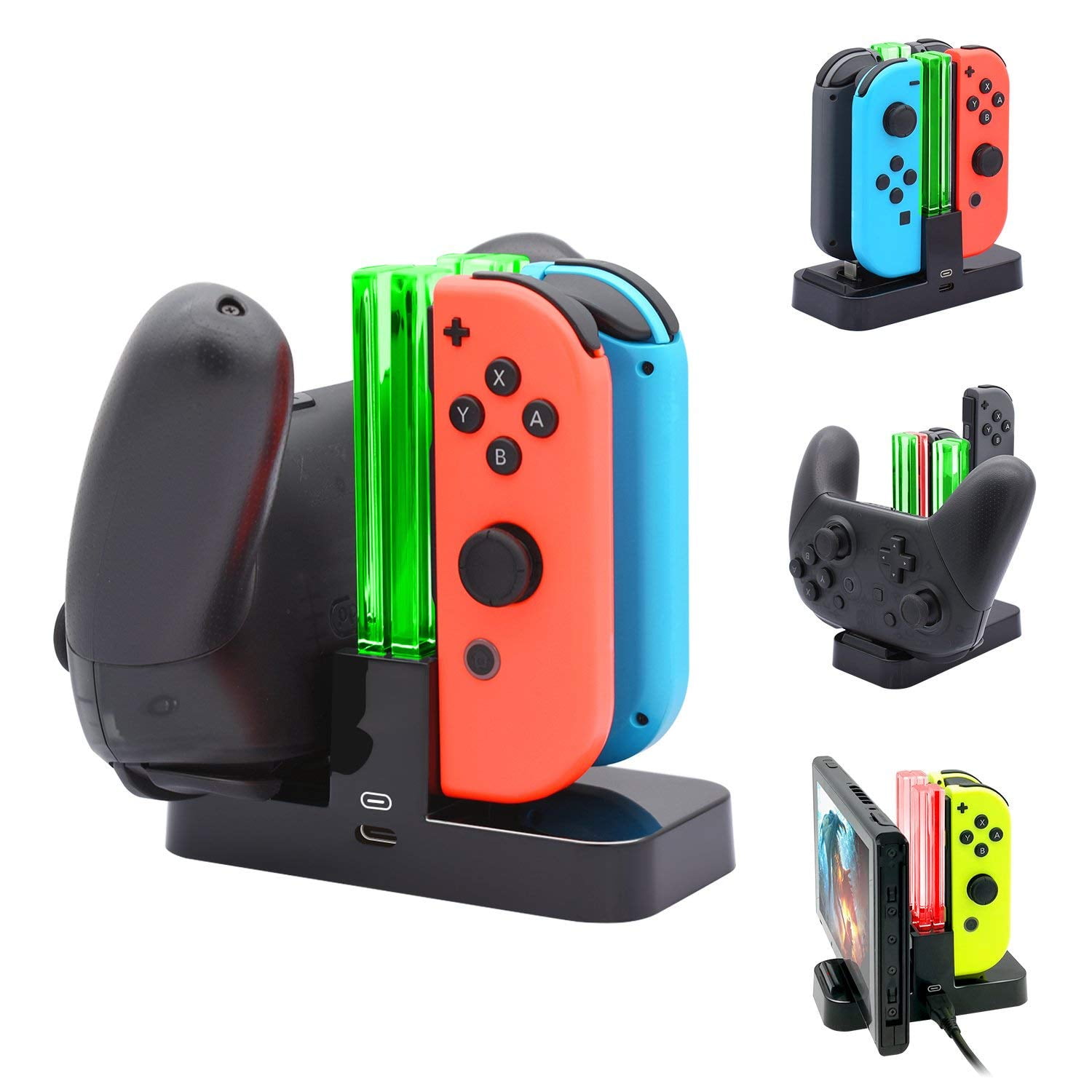 switch pro controller charging time